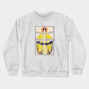 1913 Votes for Women Crewneck Sweatshirt